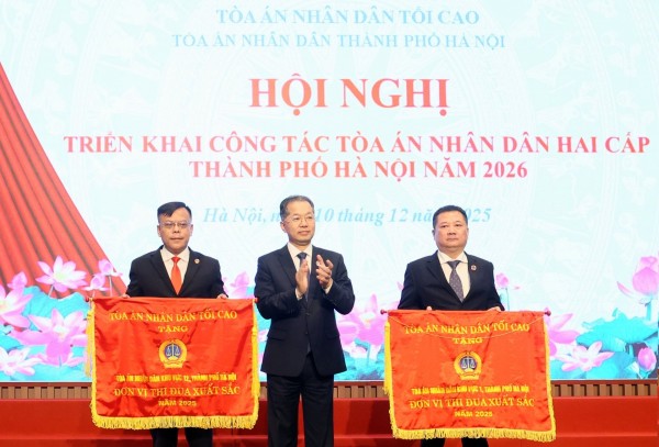 Ghi nhận, biểu dương những kết quả của TAND hai cấp TP Hà Nội